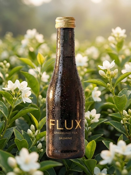 FLUX sparkling tea tasting experience
